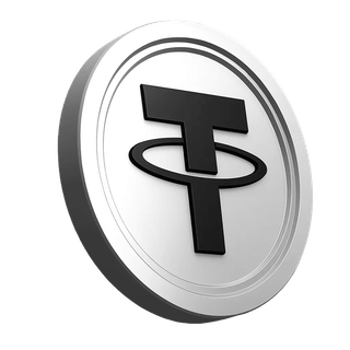 Ícono de la moneda Tether USDT ubicado en la sección de confianza de la comunidad de trading